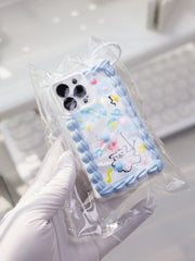 Line Dog IPhone 16, Taba Squishy