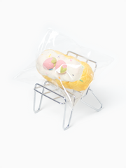 Strawberry Cream Roll Taba Squishy