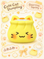CS Adorable Kitty Dumpling Slowrising Squishy Toy