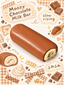 Moozy Slowrising Creamy Chocolate Bar Squishy Toy
