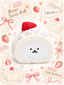 Strawberry Bear Swiss Roll Cake Taba Squishy Fidget Toy