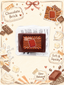 Rich Creamy Chocolate Brick Slowrising Squishy Toy