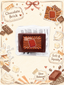 Rich Creamy Chocolate Brick Slowrising Squishy Toy