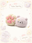 Adorable Bunny and Kitty Paw Duo Taba Squishy Charm