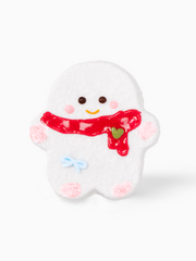 Snow Gingerbread Man Taba Squishy