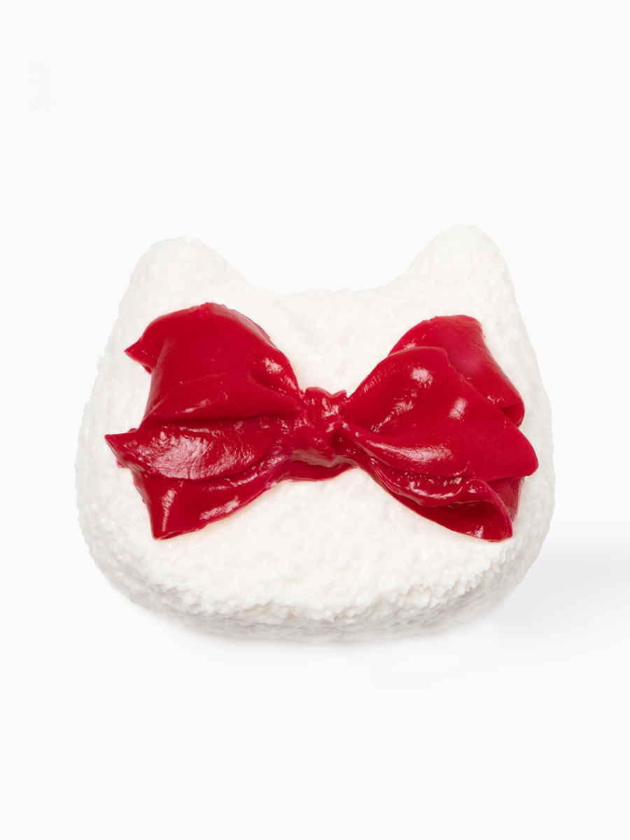 Christmas Bow Cat Taba Squishy