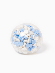 Blue - White Bricks Stress Ball