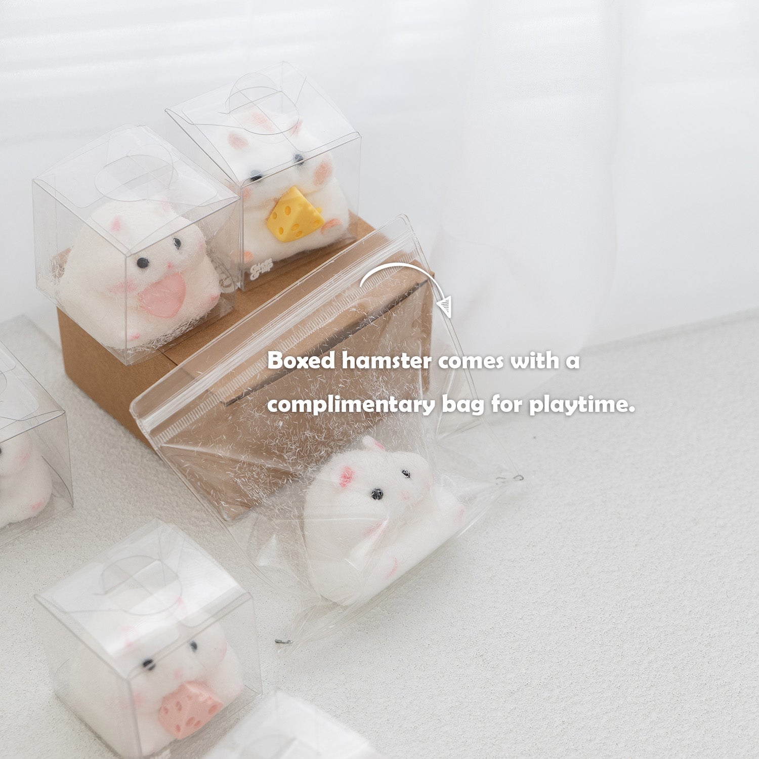 Accessorized Hamster Squishies - GleeGrip