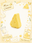 Mini Sliced Cheese Slow Rising Squishy
