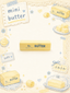 Mini Butter Stick Slowrising Squishy