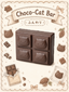Kawaii Choco-Cat Slowrising Squishy Chocolate Bar