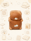 Kawaii Sleepy Cubby Bear Slowrising Squishy Toy