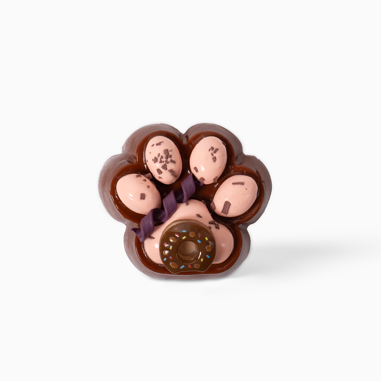 Chocolate Cat Paw Squishy - GleeGrip