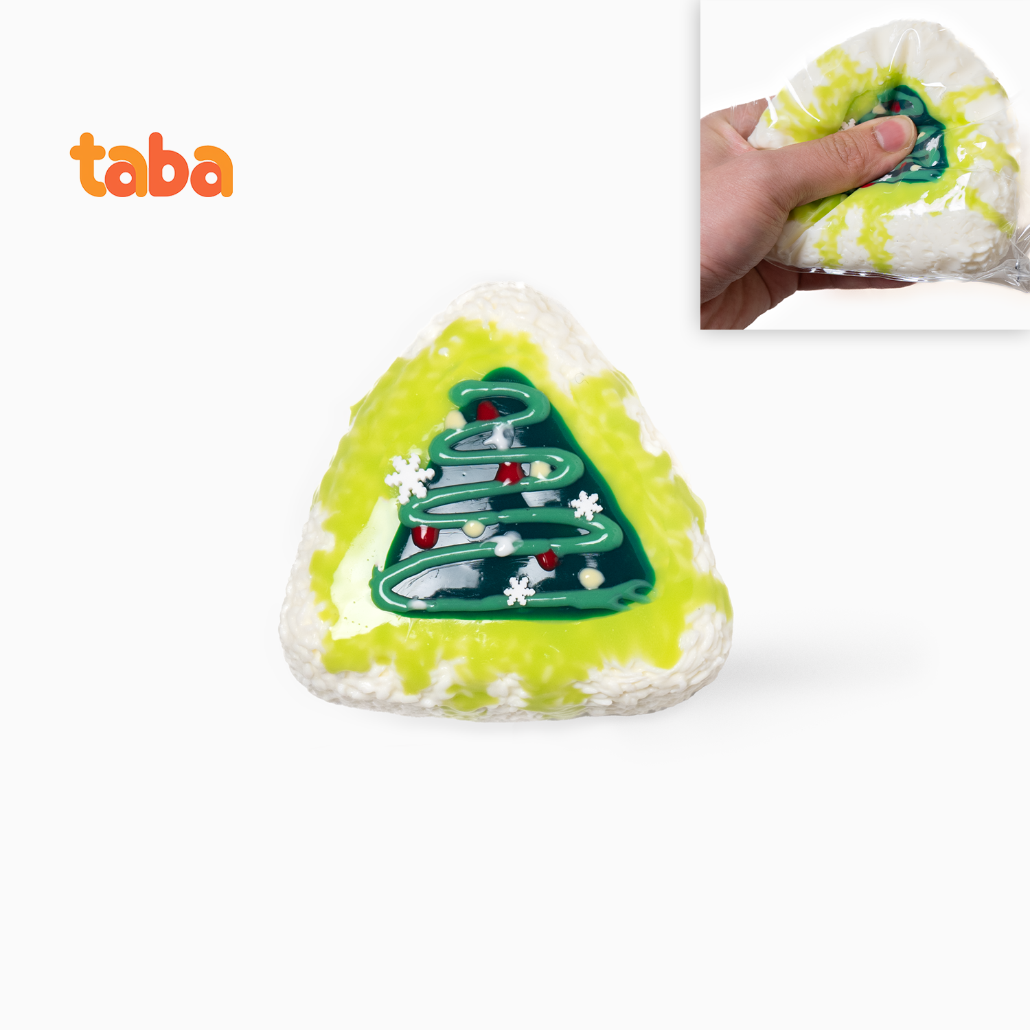 Christmas Onigiri Taba Squishy - GleeGrip