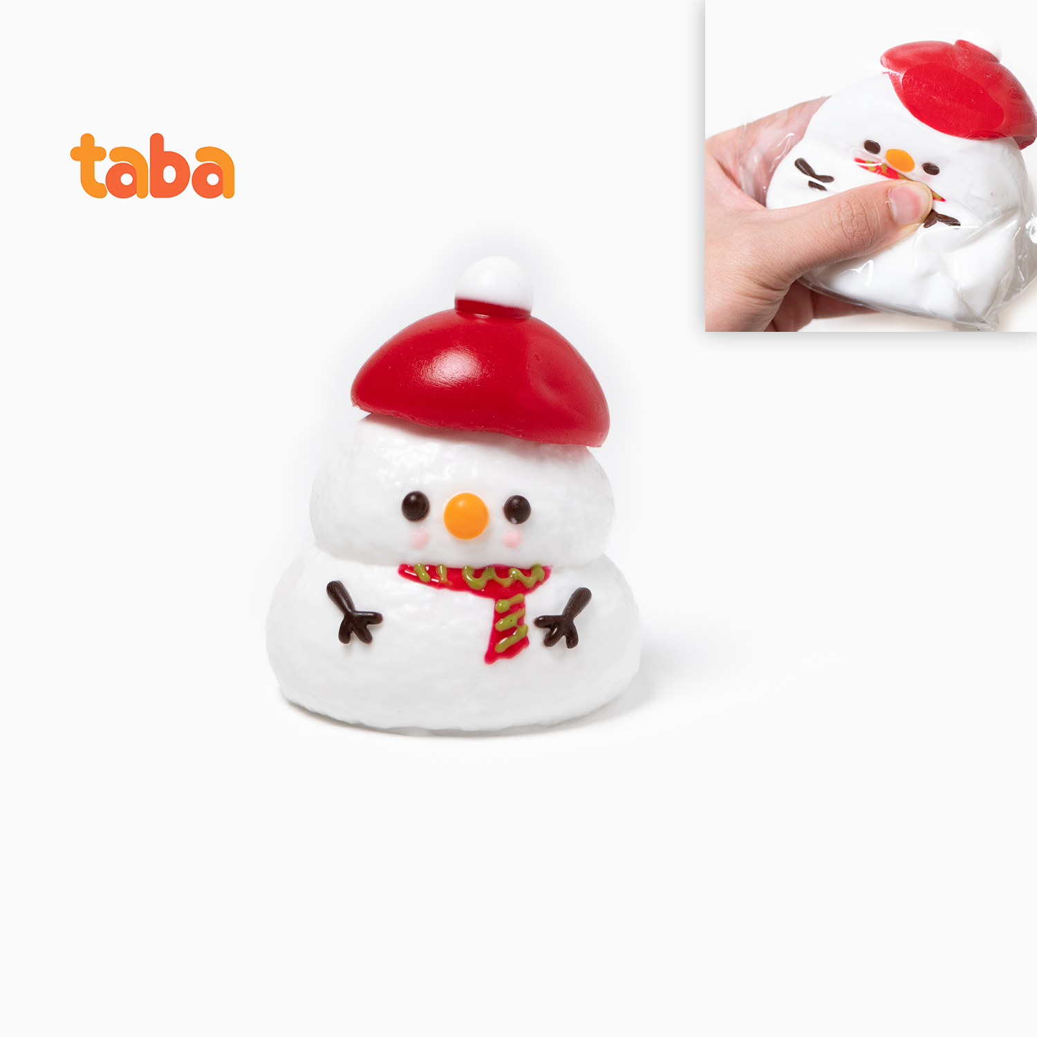 Christmas Snowman Taba Squishy - GleeGrip