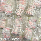 Pastel Cream Swirl Taba Squishy - Realistic Dessert Fidget Toy