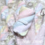 Pastel Rainbow Swirl Marshmallow Taba Squishy Keychain