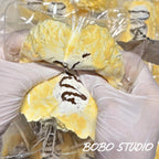 Creamy Chocolate Drizzle Eclair Taba Squishy Fidget Toy