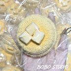 Marshmallow Topped Soy Milk Cookie Taba Squishy