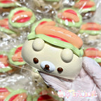 Adorable Hot Dog Bear Taba Squishy - Kawaii Stress Relief Fidget Toy