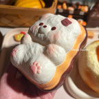 Moozy Adorable Bear Cream Biscuit Slowrising Squishy Toy