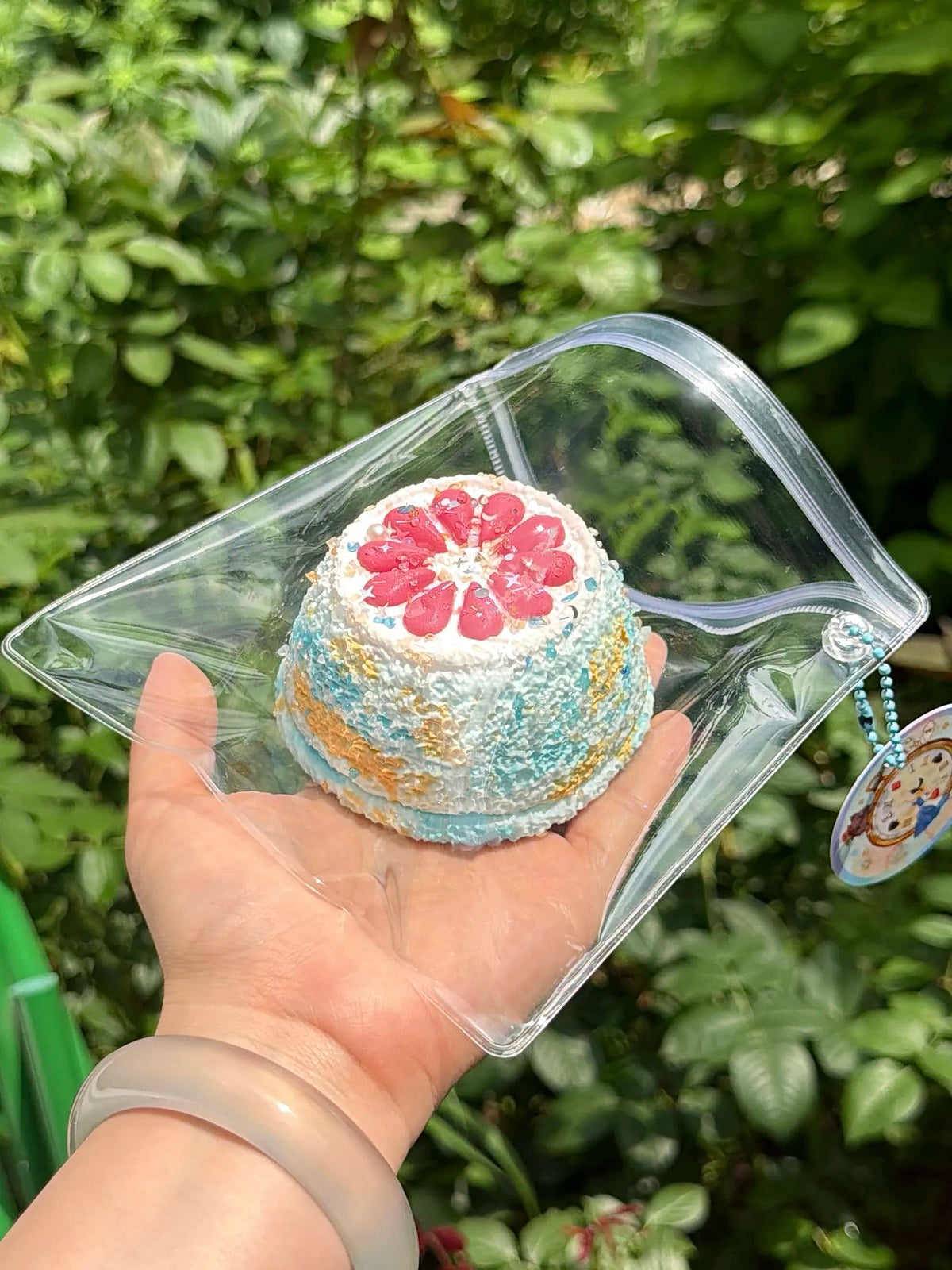 Starry Garden Seaside Sunset Jelly Cake Taba Squishy