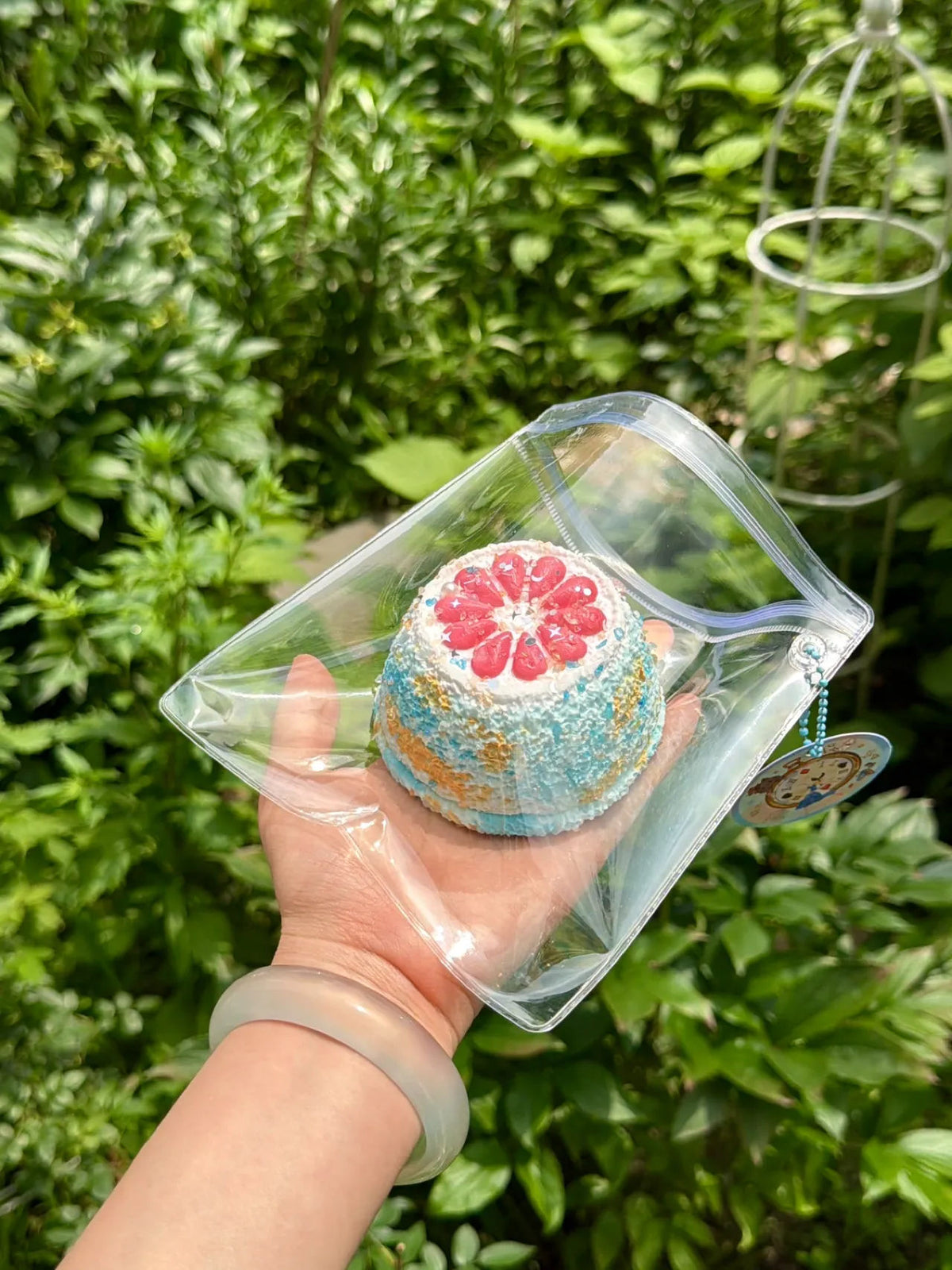 Starry Garden Seaside Sunset Jelly Cake Taba Squishy