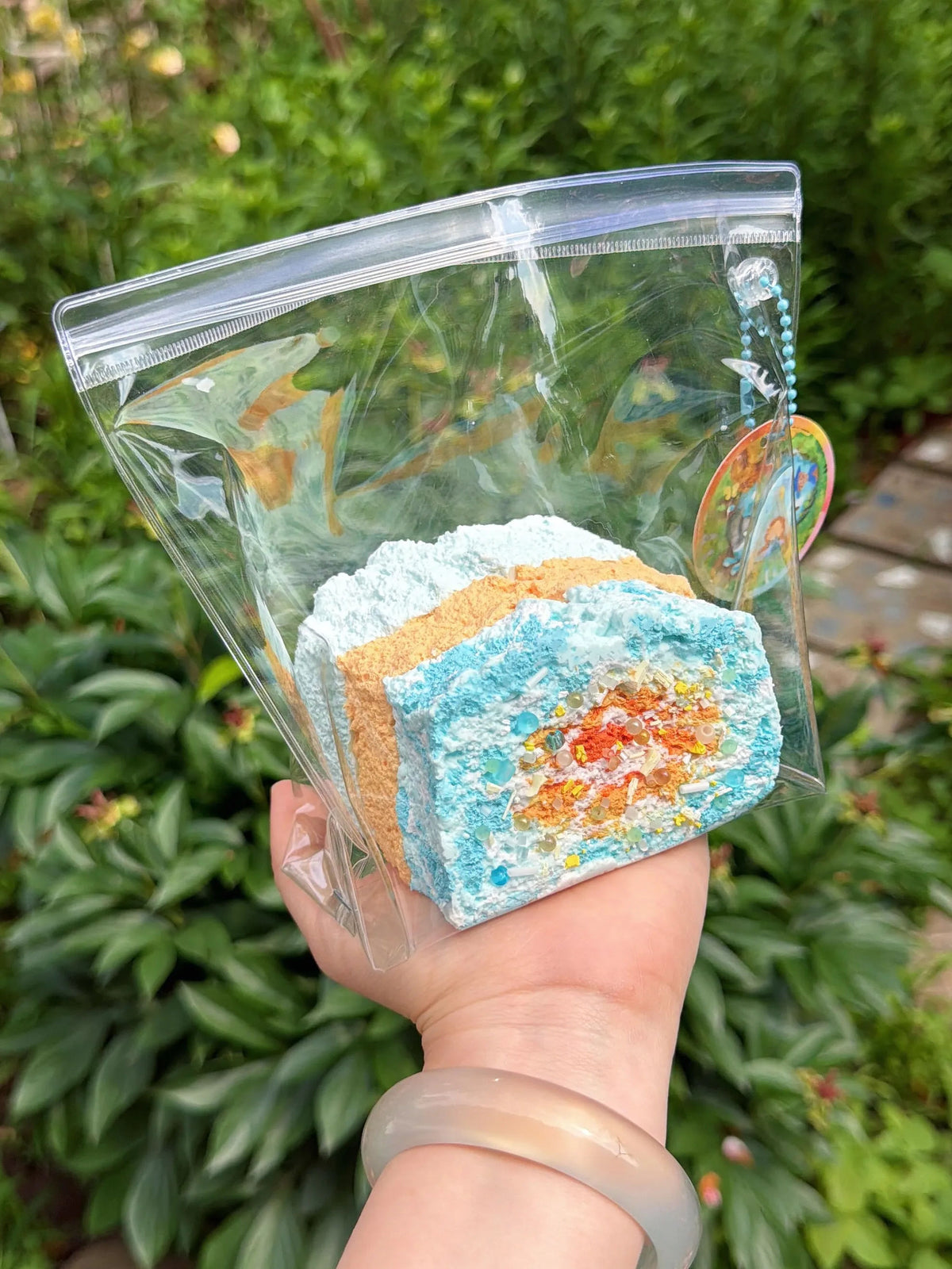 Starry Garden Sunset Beach Layered Dessert Taba Squishy