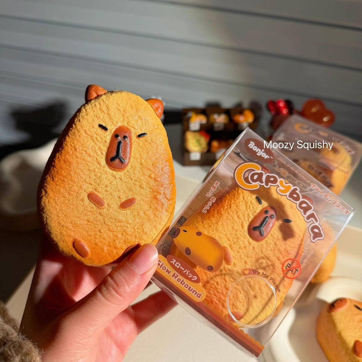 Moozy Chill Capybara Cookie Slowrising