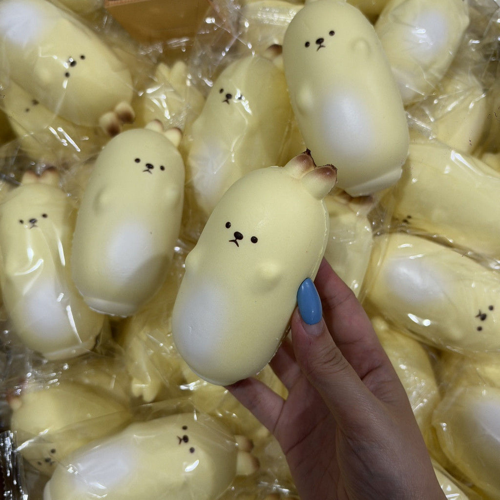 Chubby Butter Loaf Bunny Slowrising Squeeze Toy
