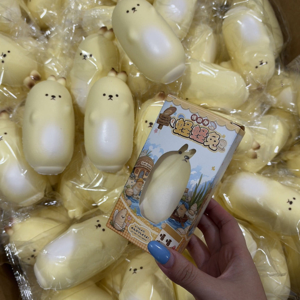 Chubby Butter Loaf Bunny Slowrising Squeeze Toy