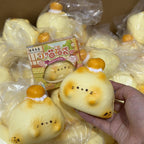 Kawaii Lucky Cat Bun Slowrising Squishy Toy