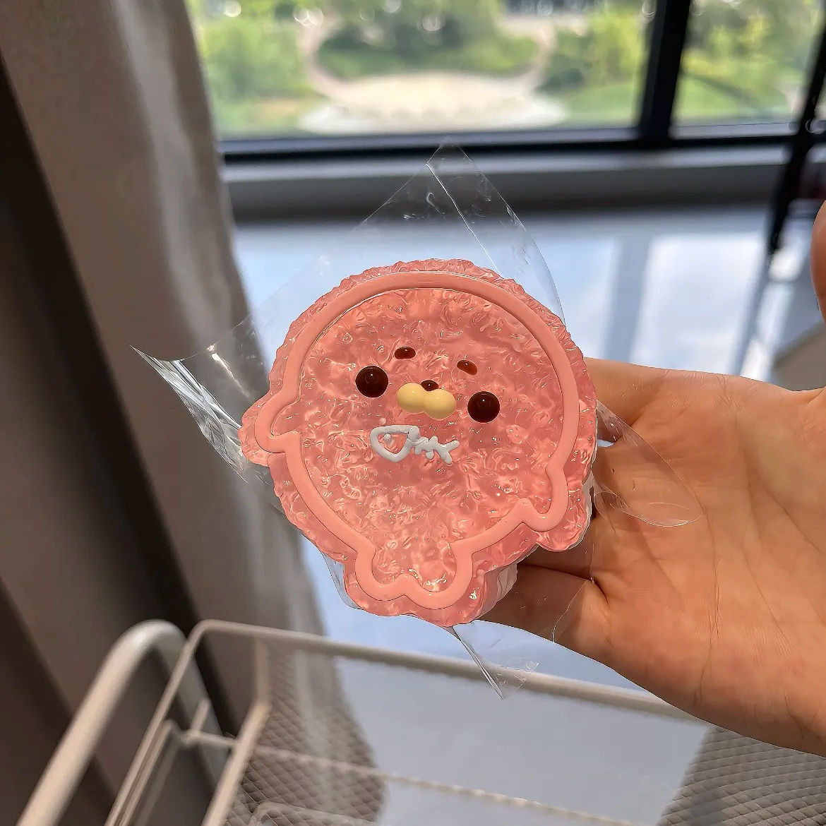 Glittering Crystal Seal Taba Squishy Sensory Fidget Toy
