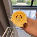 Sparkling Crystal Seal Taba Squishy - Sensory Fidget Toy with Fish