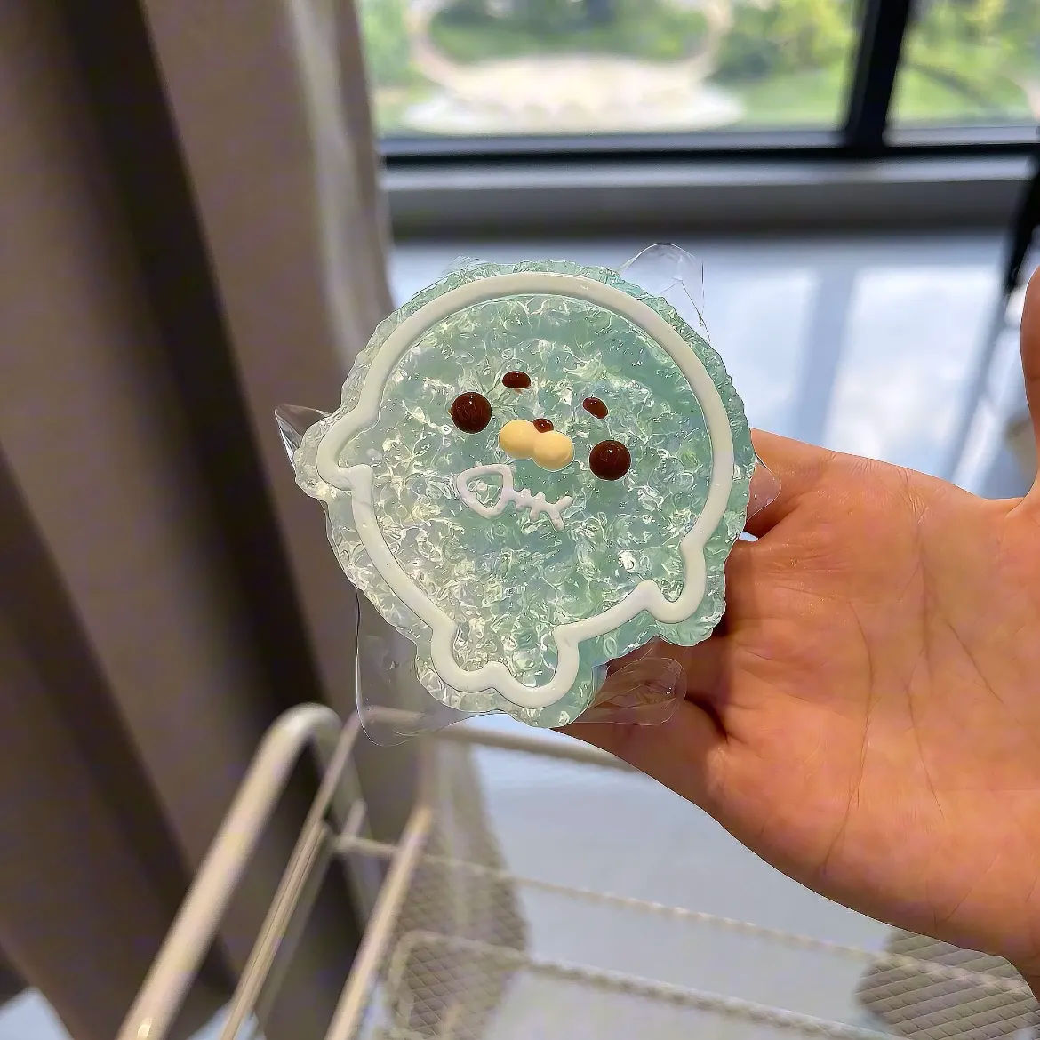 Crystal Jelly Seal Taba Squishy Stress Relief Toy