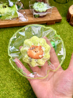 Sweet Matcha Bear Blossom Taba Squishy
