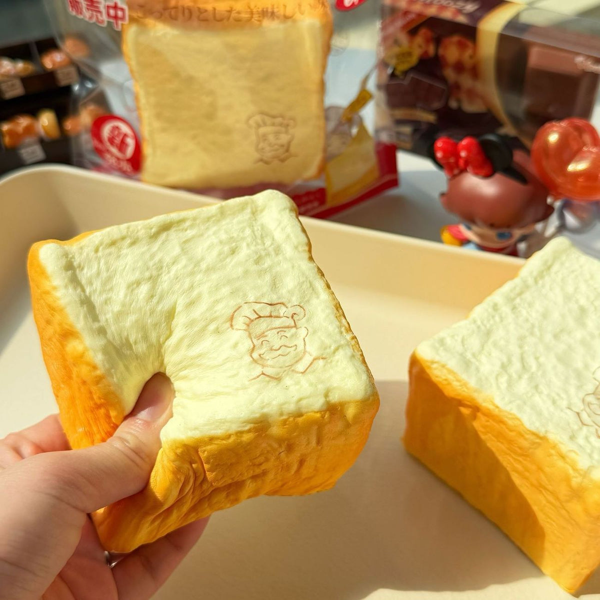 Moozy Slowrising Baker's Delight Jumbo Toast Squishy