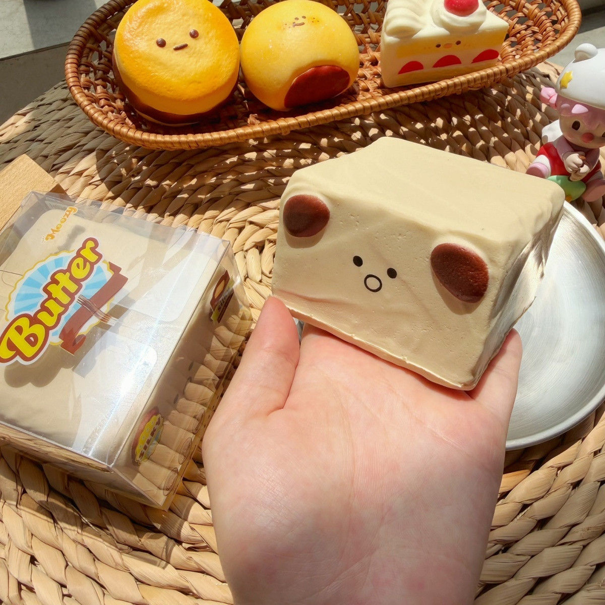 Moozy Slowrising Creamy Yogurt Cube Kawaii