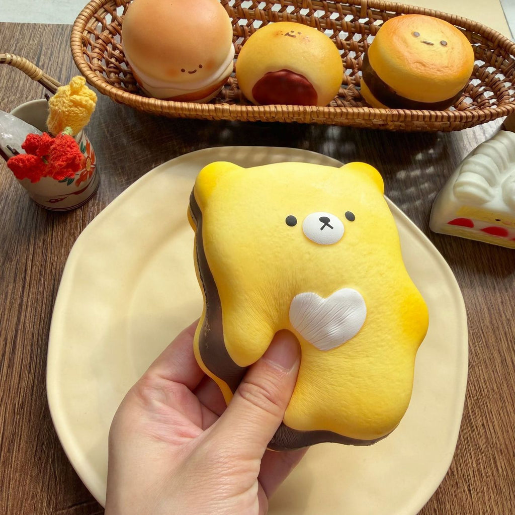 Moozy Slowrising Sweetheart Bear Cookie