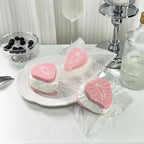 Leaf-Topped Strawberry Yogurt Sandwich Taba Squishy