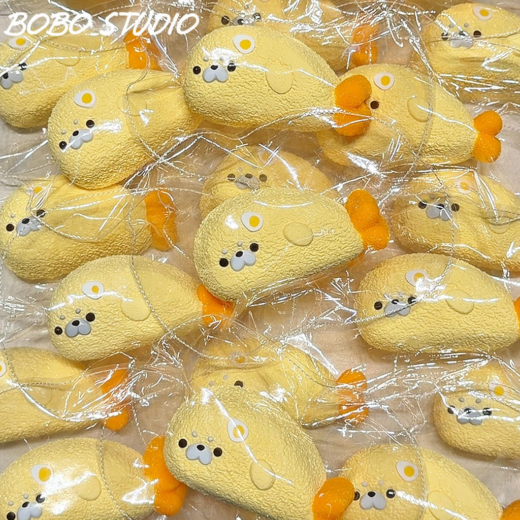 Adorable Fried Shrimp Seal Pup Taba Squishy