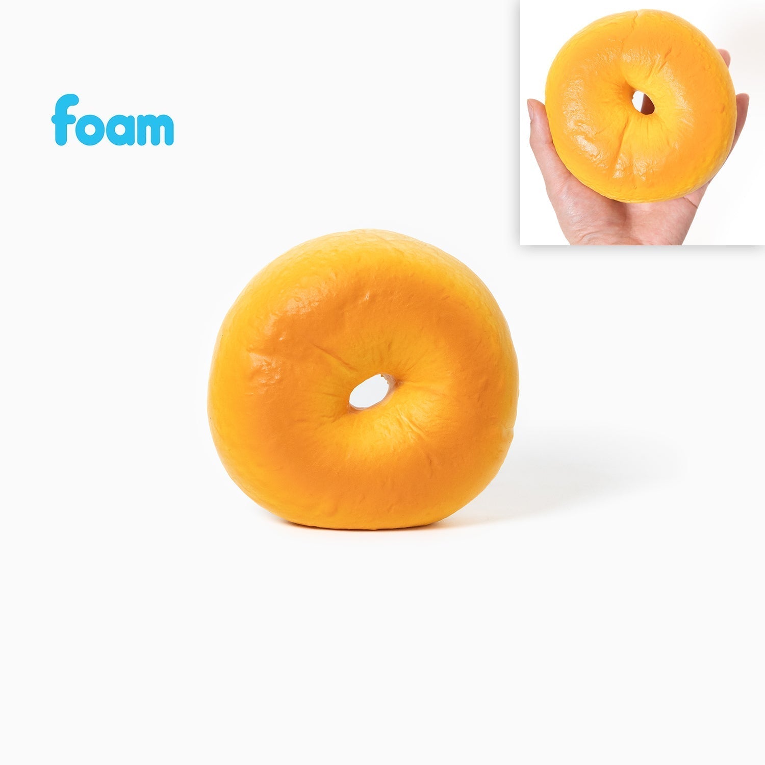 Extra Large Bagel Slow Rising Squishy - GleeGrip