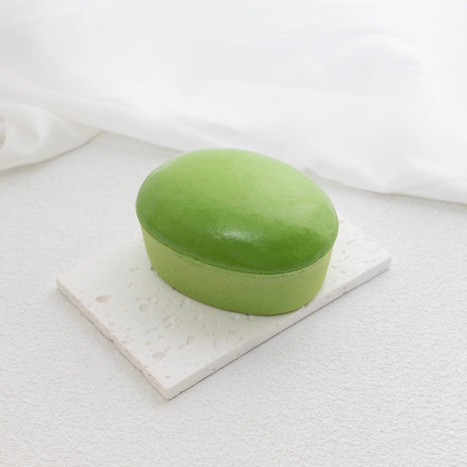 Matcha Cake Slow Rising Squishy - GleeGrip