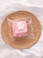 Cat's Paw Strawberry Toast Taba Squishy- AikeBoo Handmade