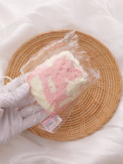 Strawberry Cream Brick Taba Squishy