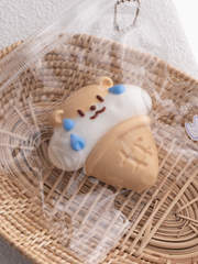 Ice Cream Hamster Taba Squishy - AikeBoo Handmade