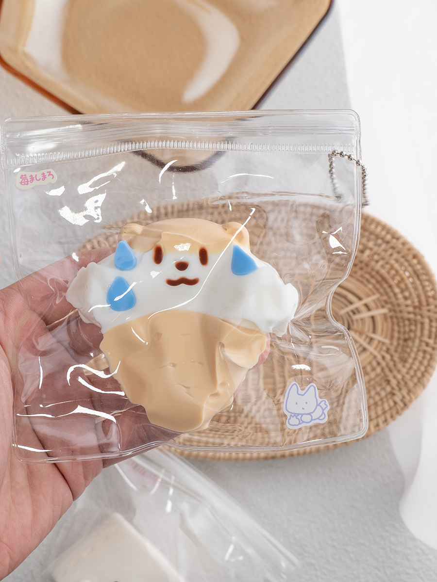 Ice Cream Hamster Taba Squishy - AikeBoo Handmade