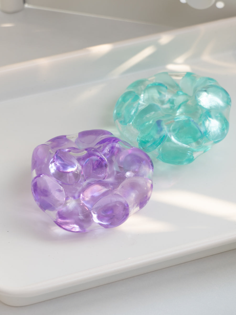 Purple Resin Gemstone Stress Ball （BOGO）