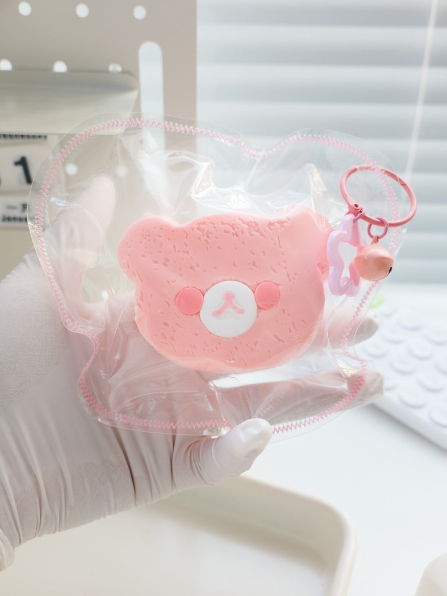 Pink Rilakkuma Taba Squishy