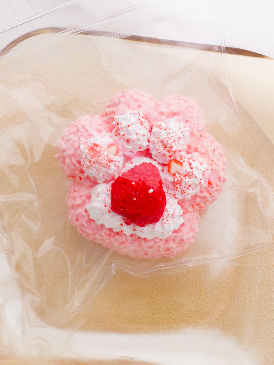 Strawberry Cream Cat Paw Taba Squishy